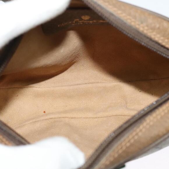 GUCCI GG Supreme Web Sherry Line Bag Pvc Beige Gold 89 02 066 - Picture 16 of 16